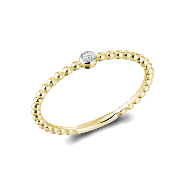 L’Orée Bead Diamond Ring