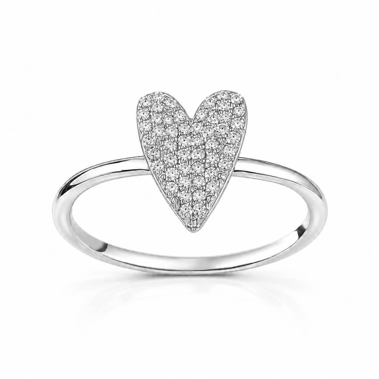 L’Orée Diamond Heart Ring
