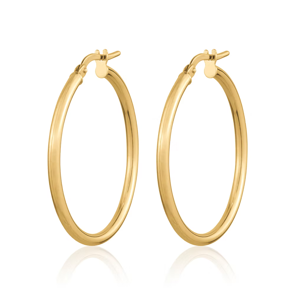L’Orée Classic Hoop Earrings