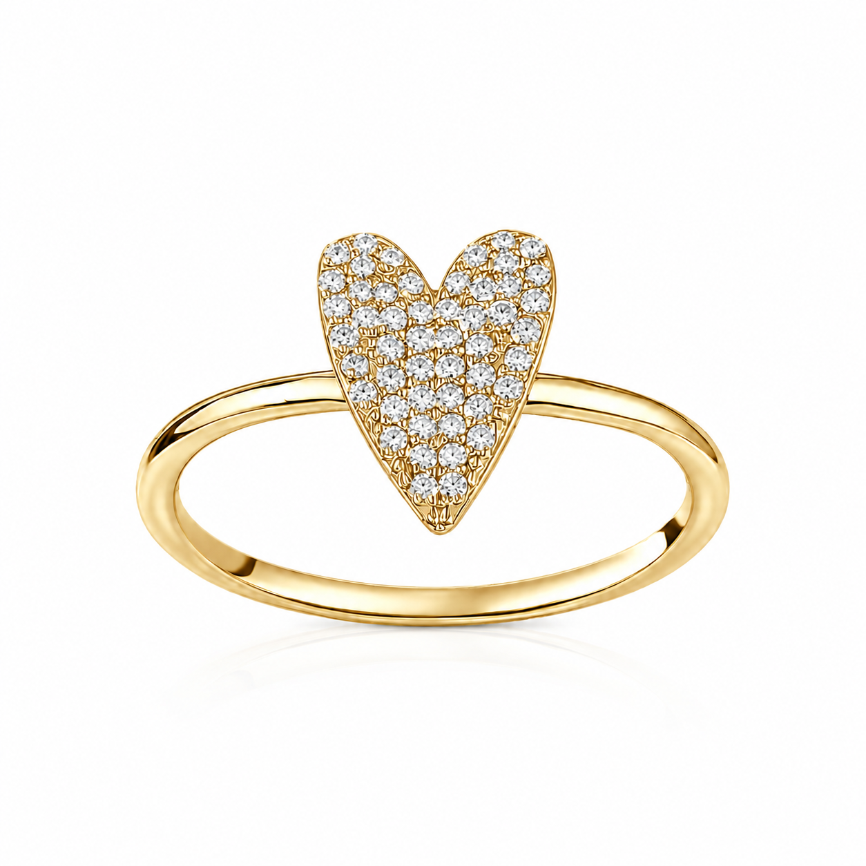 L’Orée Diamond Heart Ring