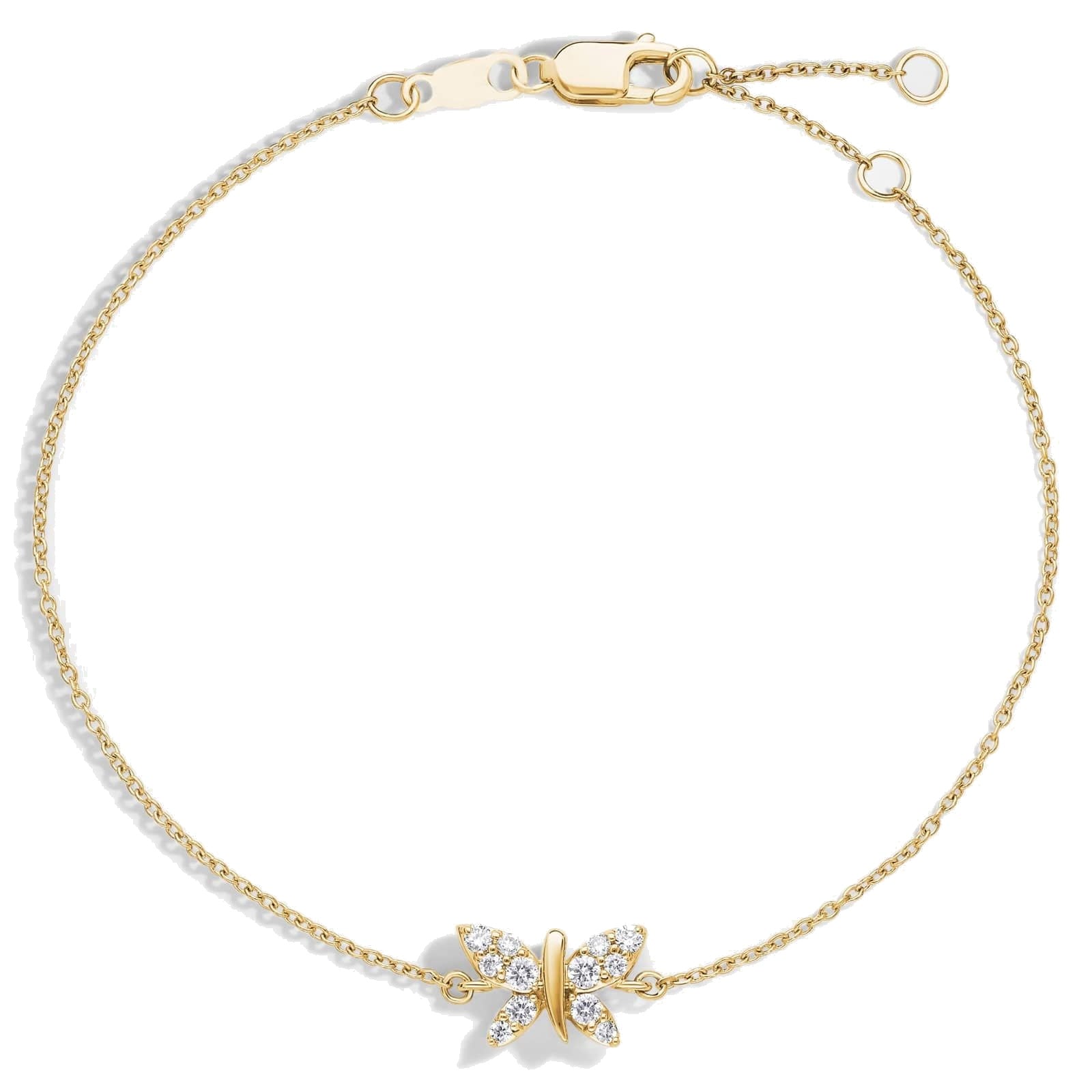 L’Orée Diamond Butterfly Bracelet