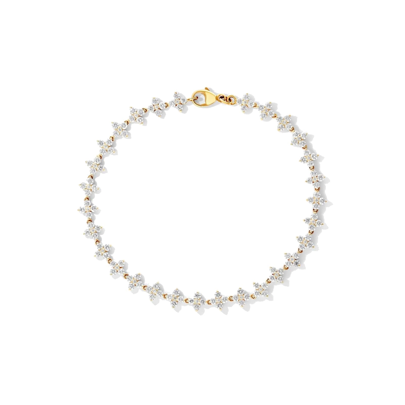 L’Orée Blossom Lab Grown Diamond Tennis Bracelet
