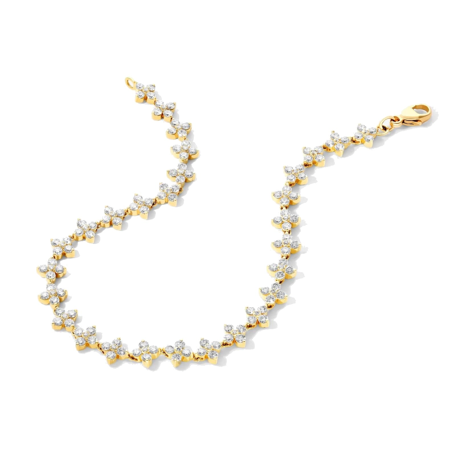 L’Orée Blossom Lab Grown Diamond Tennis Bracelet