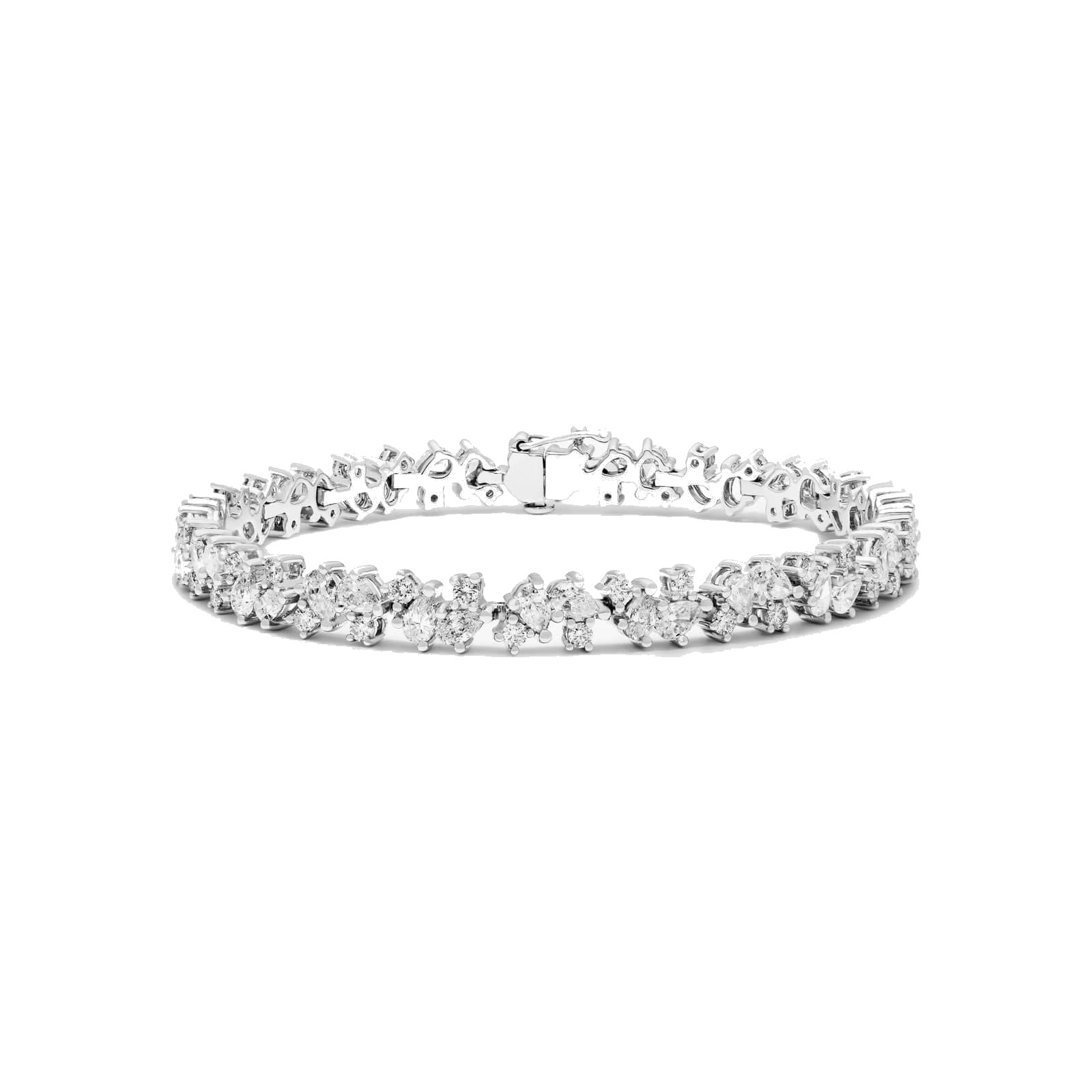 L’Orée Fancy Scatter Lab Grown Diamond Tennis Bracelet