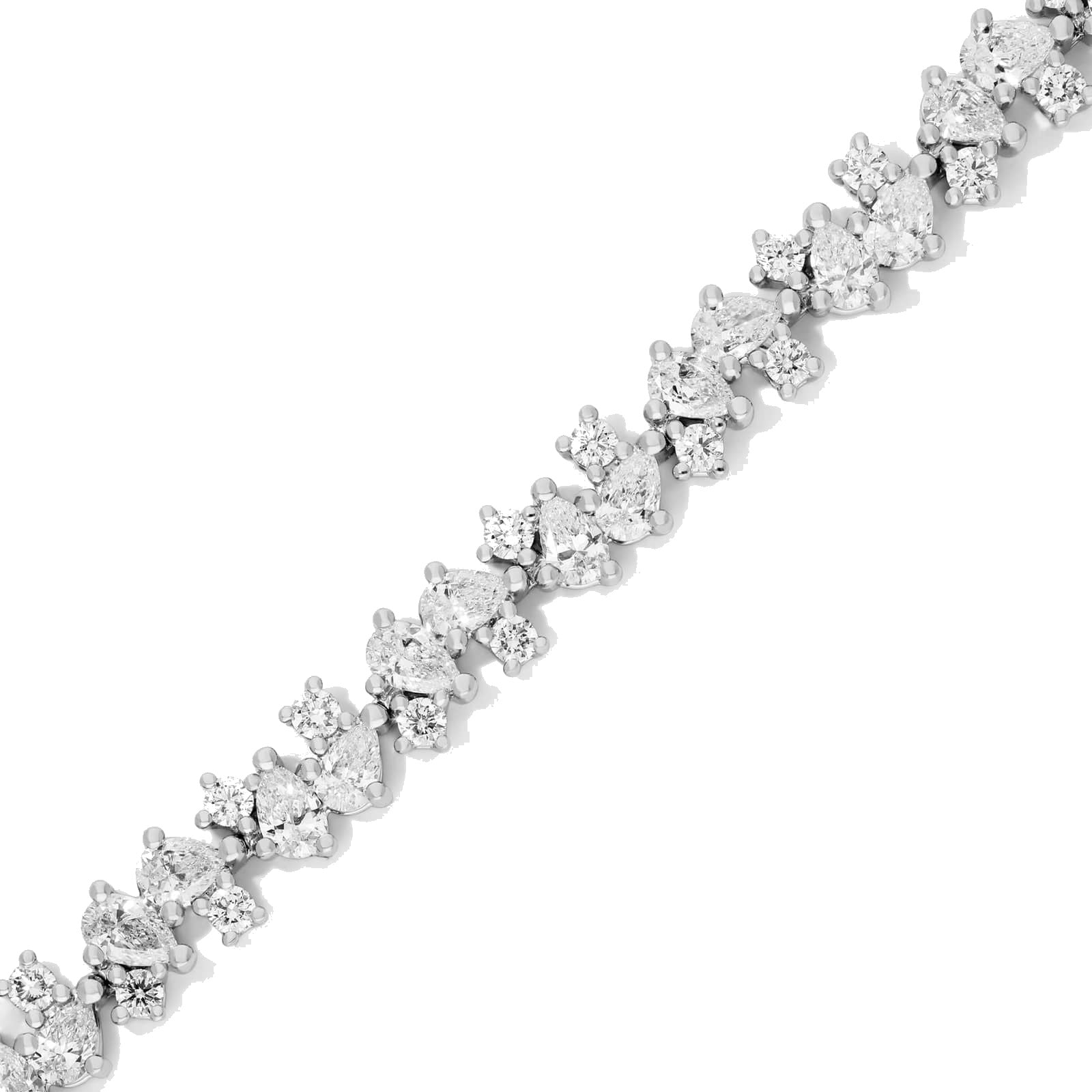 L’Orée Fancy Scatter Lab Grown Diamond Tennis Bracelet