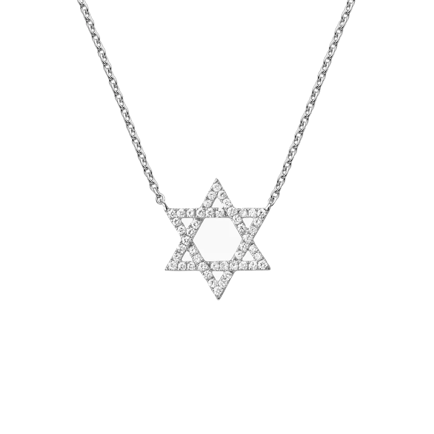 L’Orée Star of David Diamond Pendant