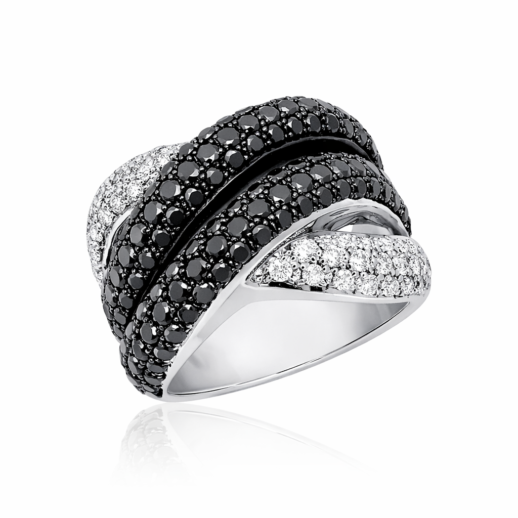 L’Orée Noir Serpent Ring