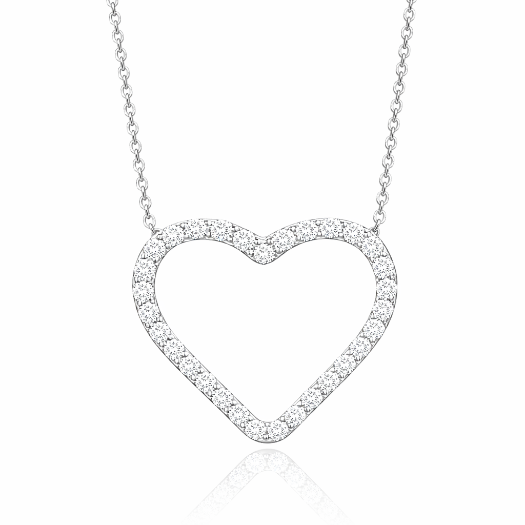 L’Orée Diamond Love Necklace