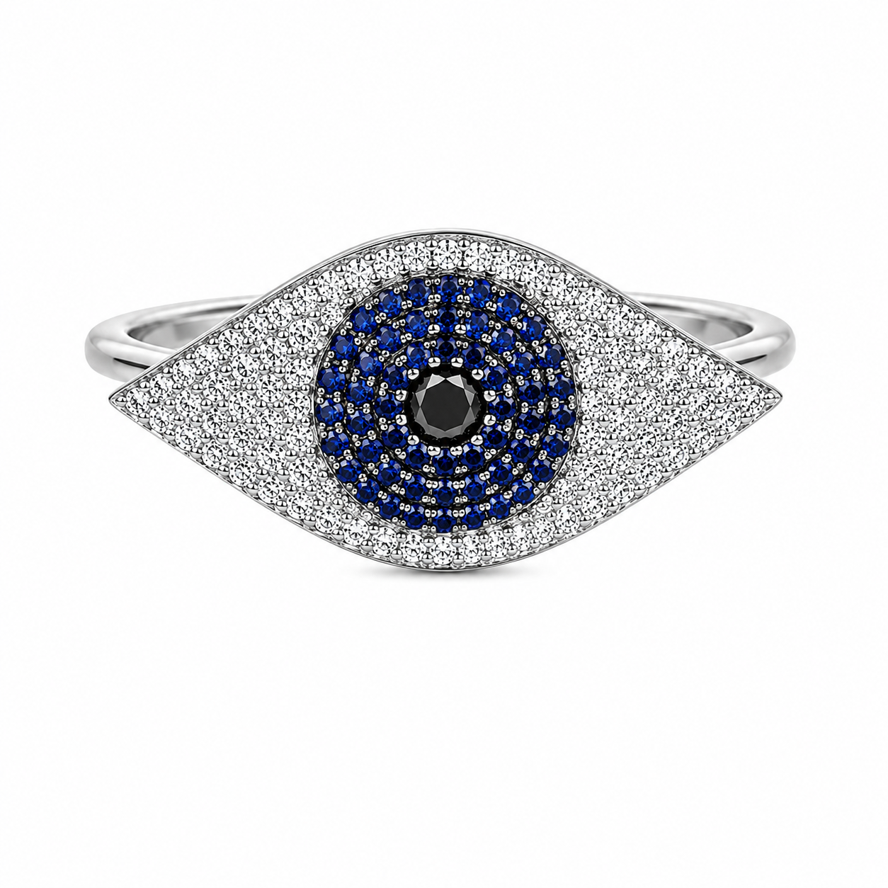 L’Orée Large Evil Eye Ring