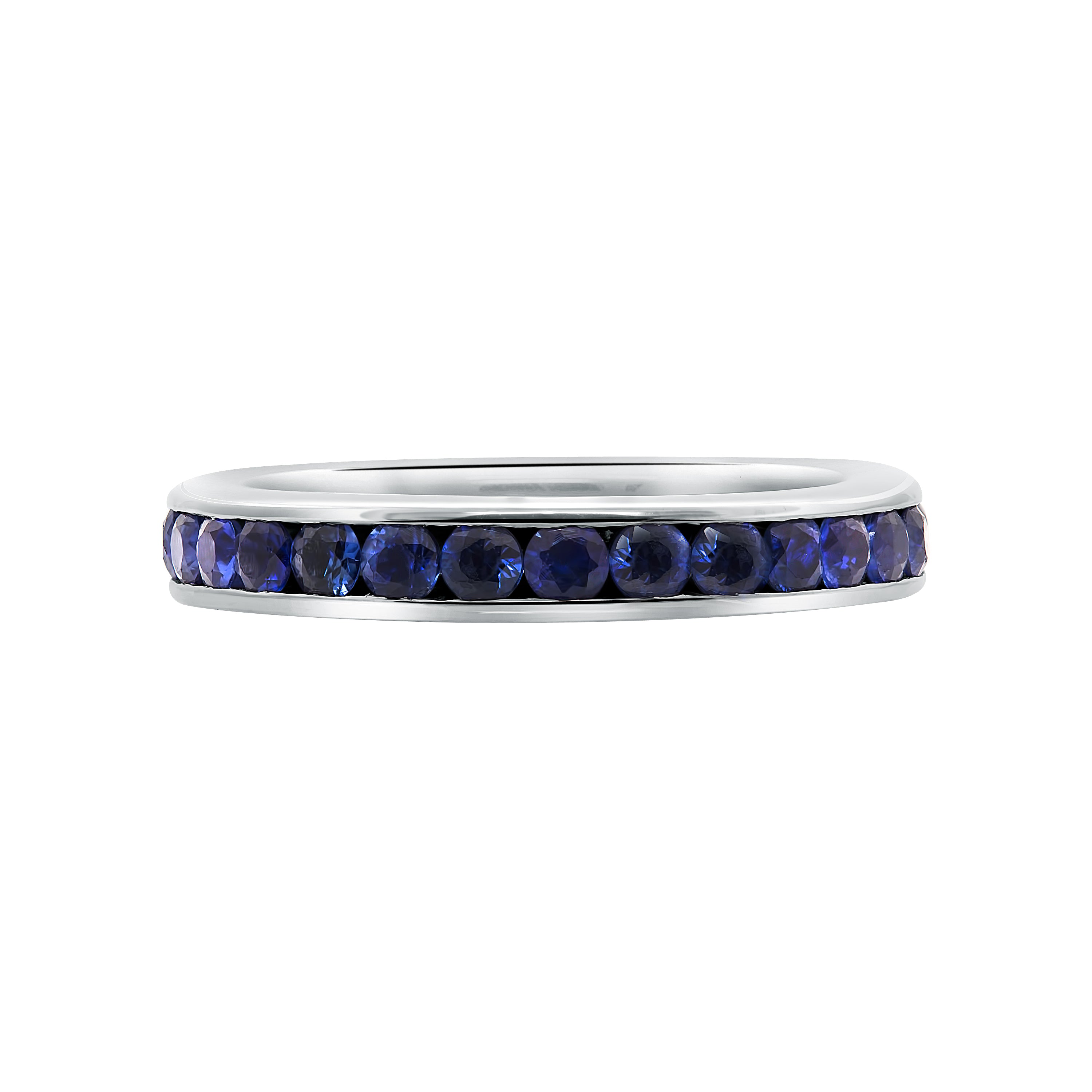 L’Orée Blue Sapphire Channel Set Band