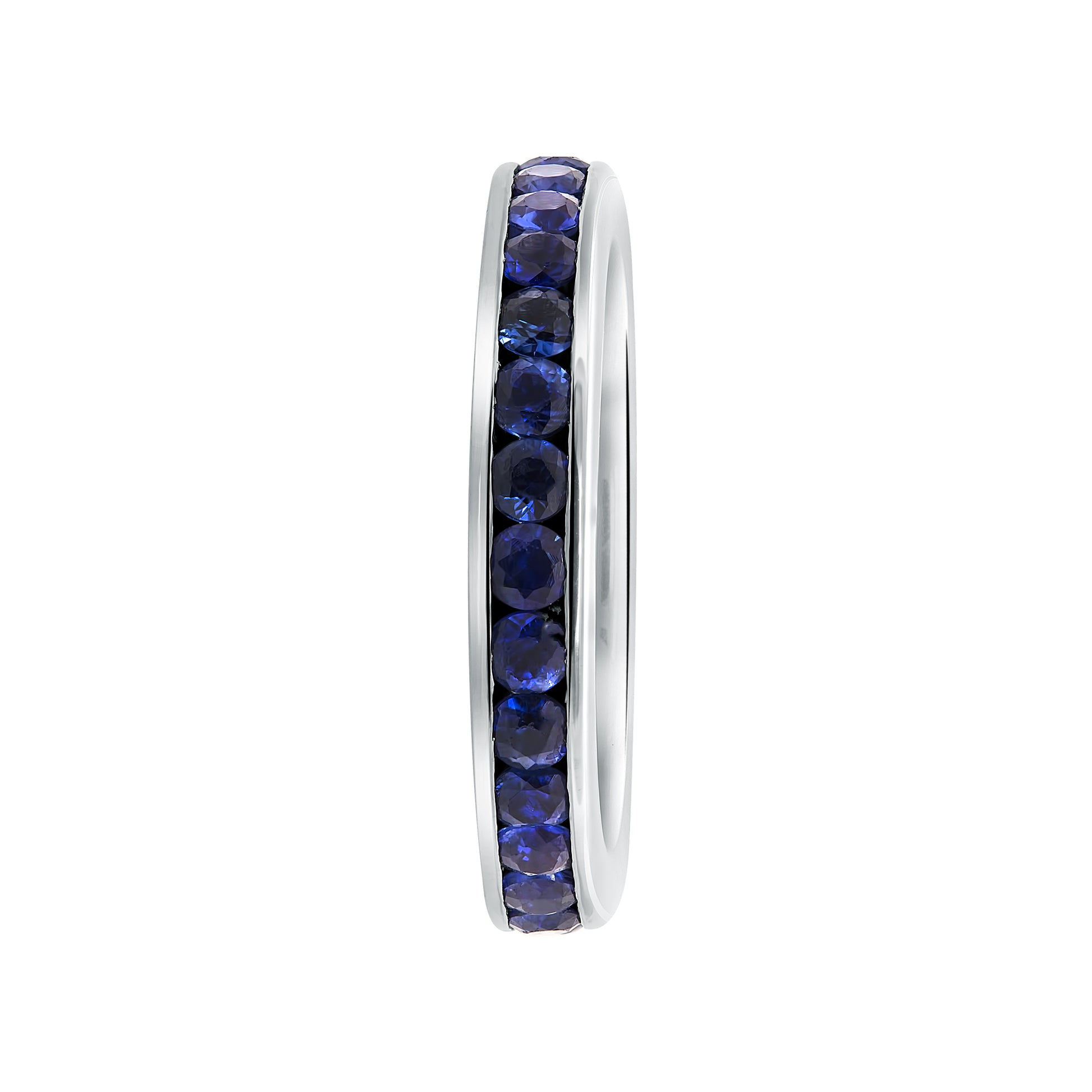 L’Orée Blue Sapphire Channel Set Band