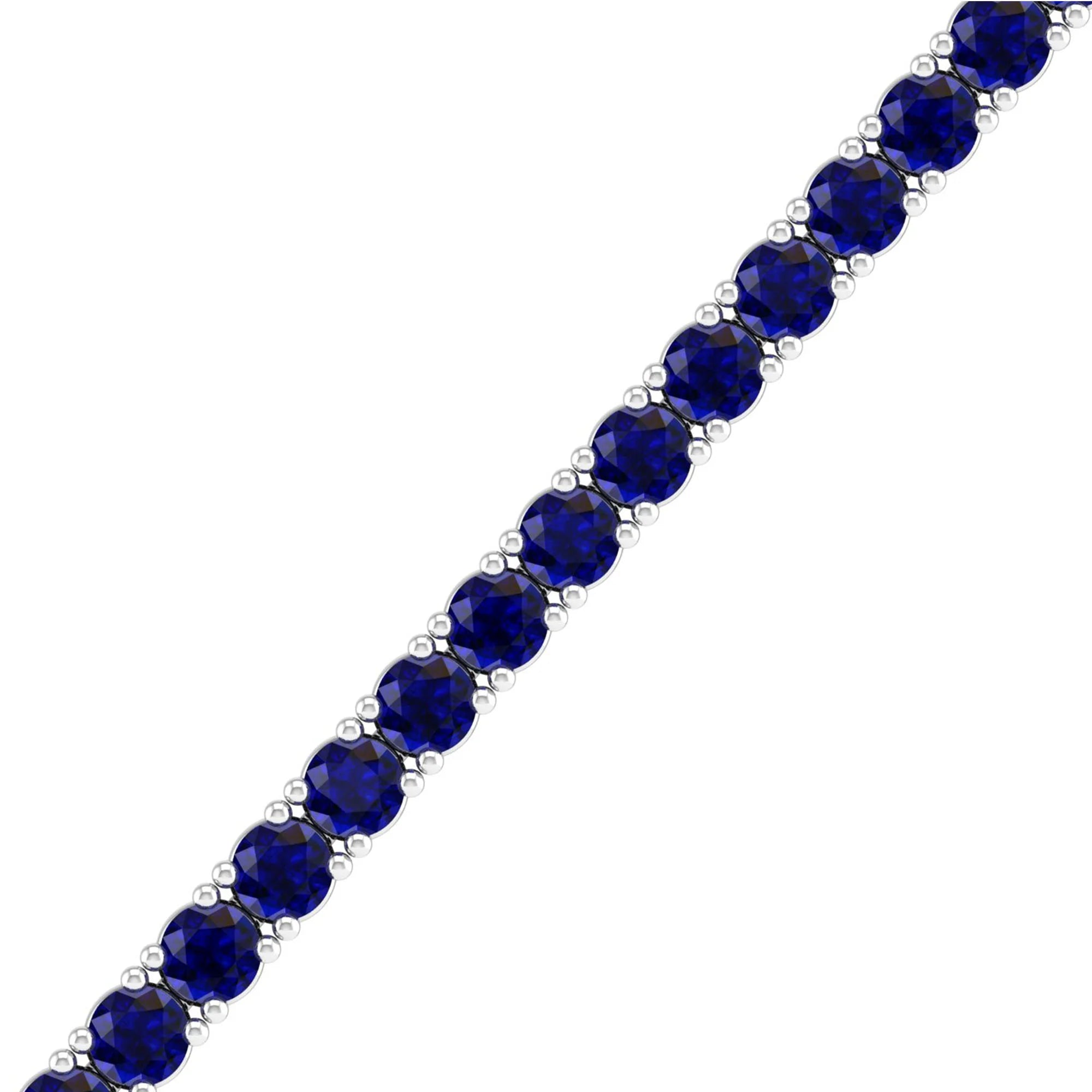 L’Orée Blue Sapphire Tennis Bracelet