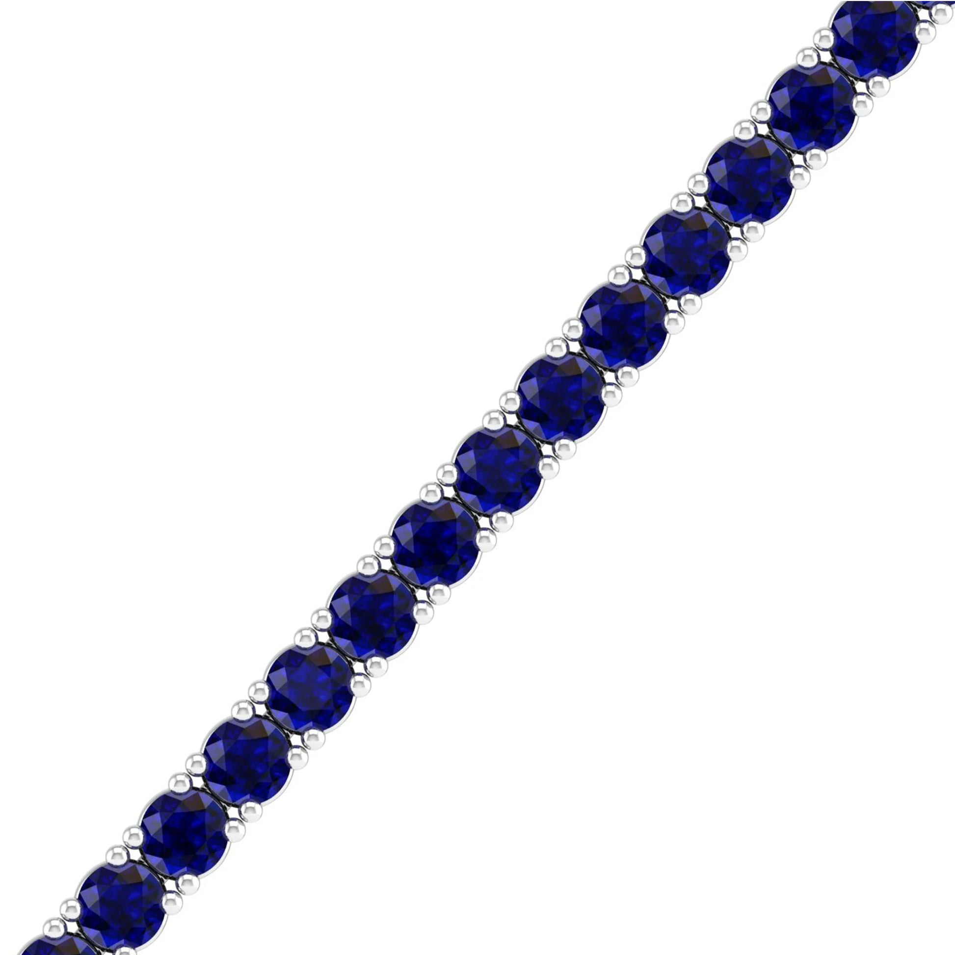 L’Orée Blue Sapphire Tennis Bracelet