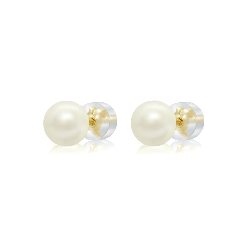 L’Orée Classic Pearl Stud Earrings