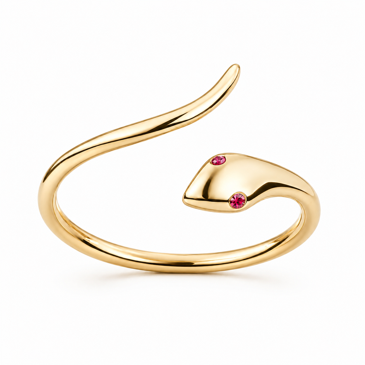 L’Orée Ruby Snake Ring