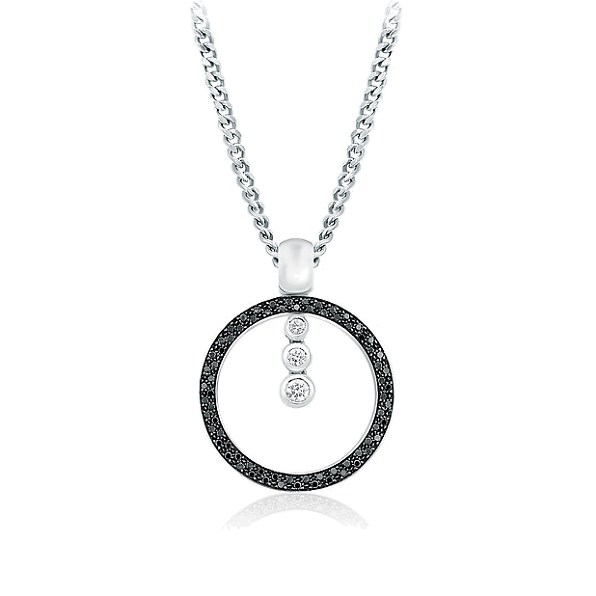 L’Orée Eclipse Noire Pendant