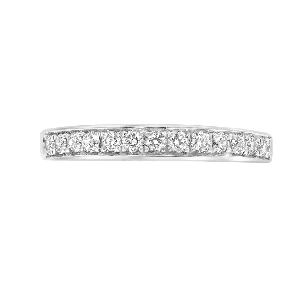 L’Orée Diamond Pavé Set Half Eternity Band