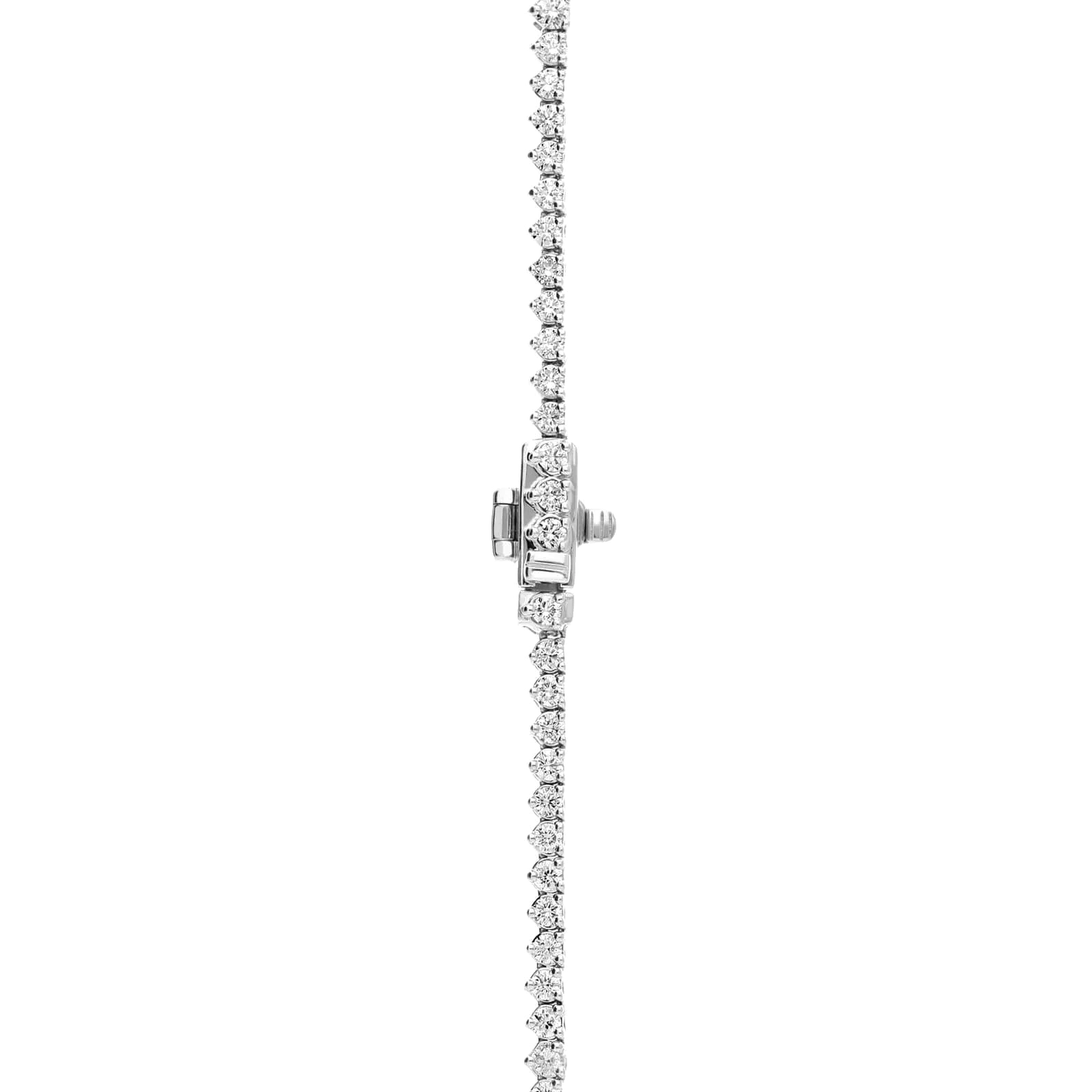 L’Orée Lab Grown Diamond Graduated Tennis Necklace