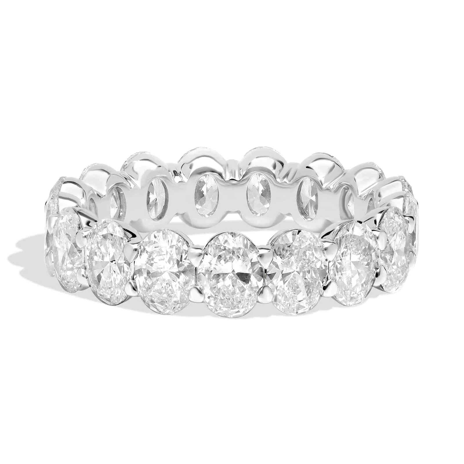 L’Orée Lab Diamond Oval Cut Eternity Ring
