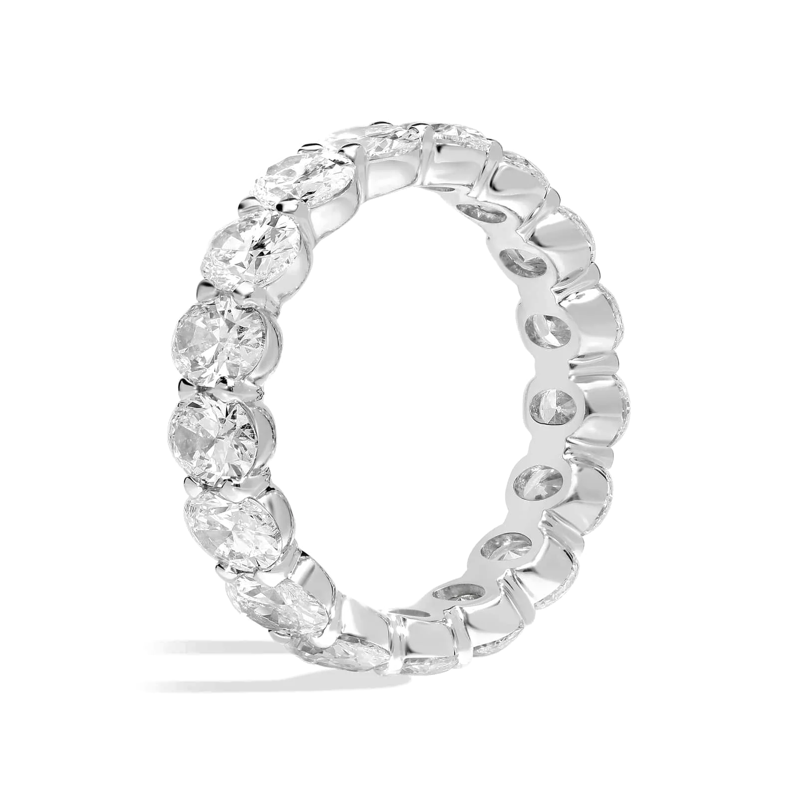 L’Orée Lab Diamond Oval Cut Eternity Ring