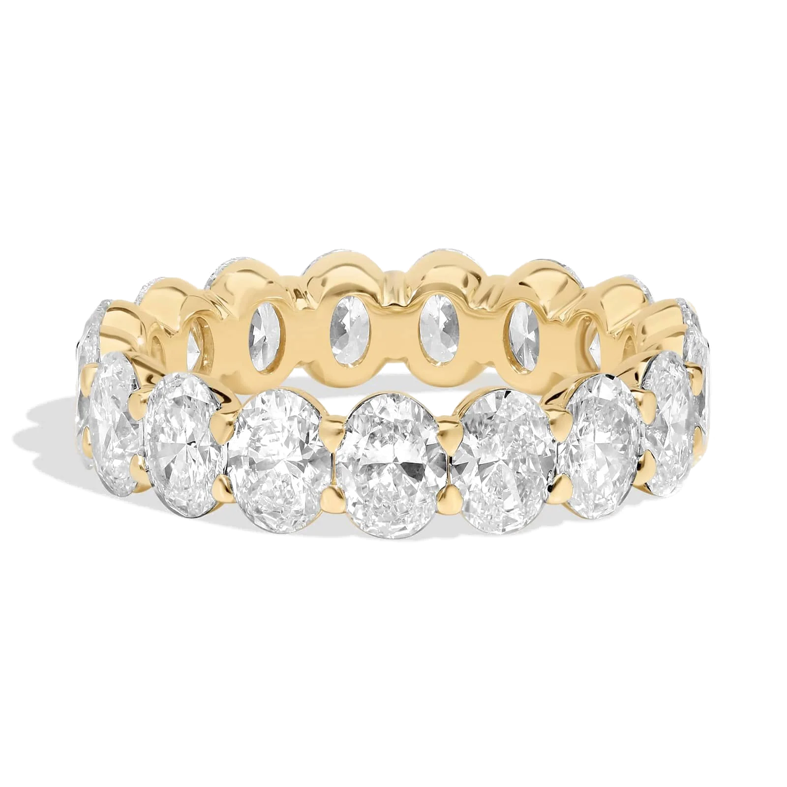 L’Orée Lab Diamond Oval Cut Eternity Ring