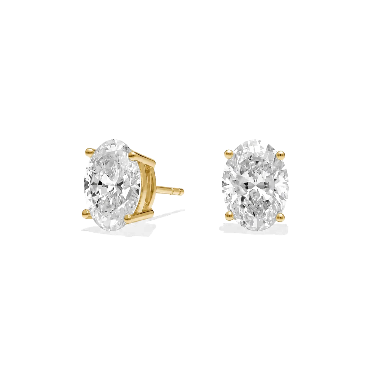 L’Orée Oval Lab Grown Diamond Studs