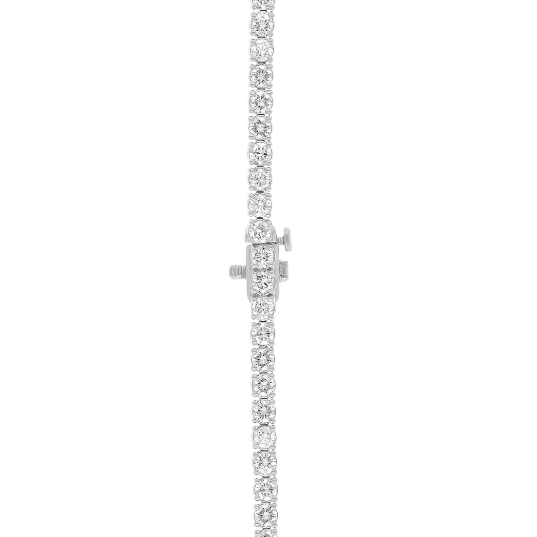 L’Orée White Gold Lab Grown Diamond Tennis Necklace
